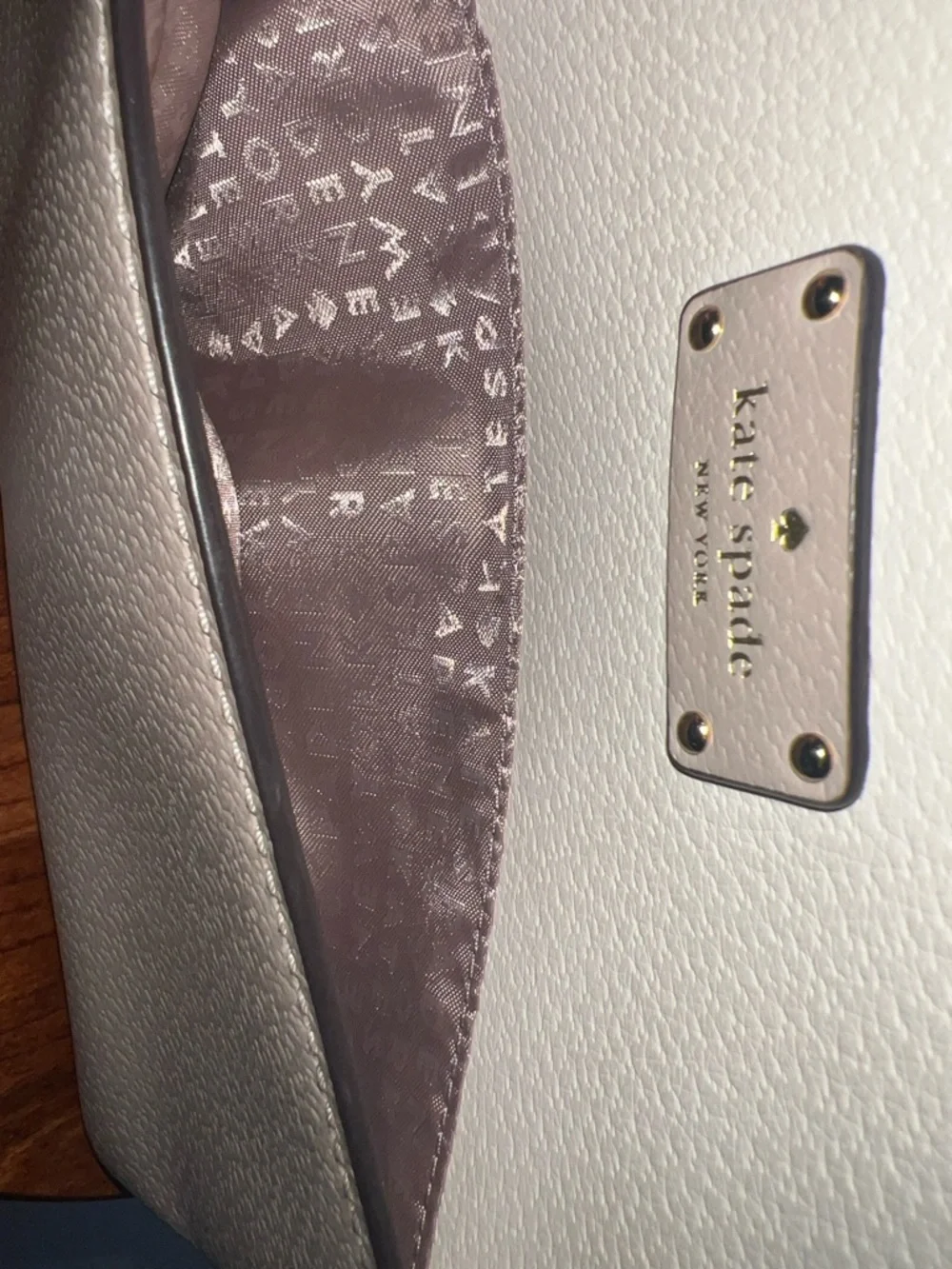 kate spade New York Grove Street Millie Leather Crossbody with accent scarf